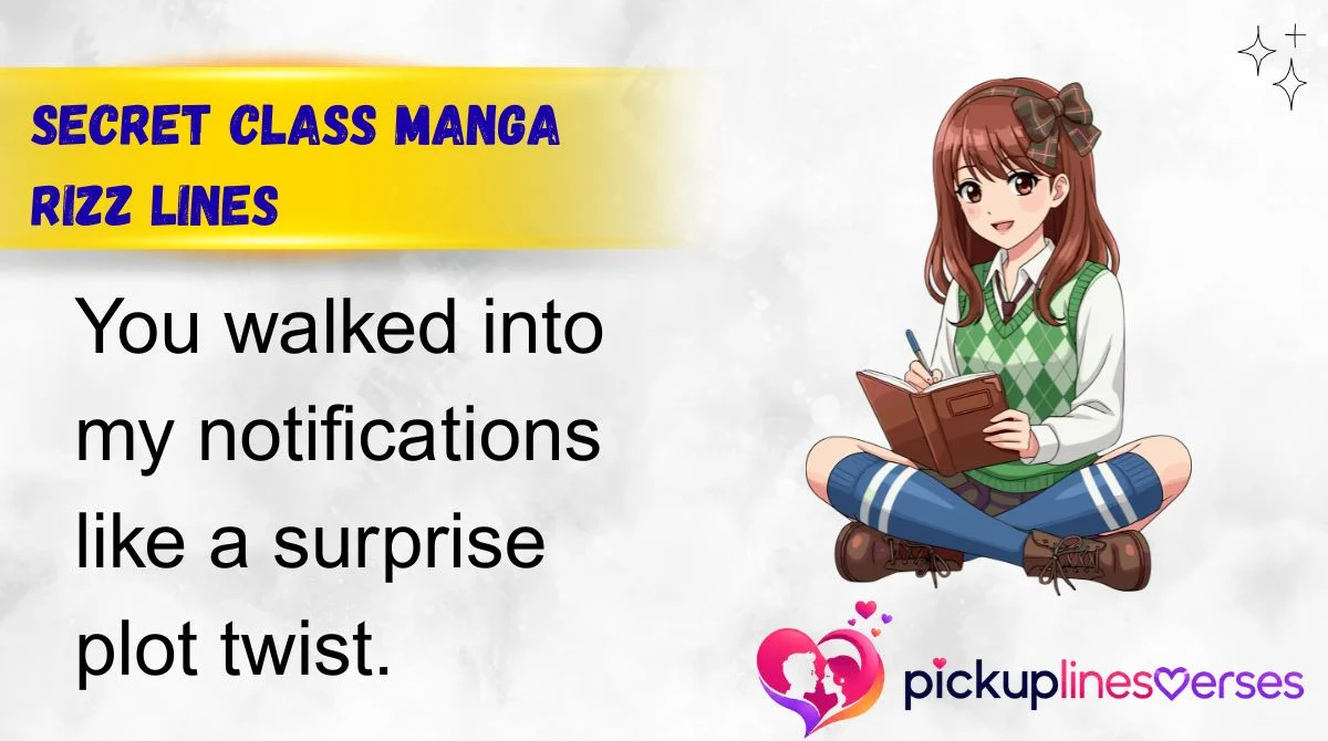 Secret Class Manga Rizz Lines