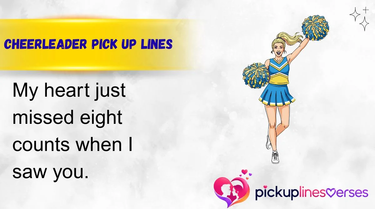 Cheerleader Pick Up Lines