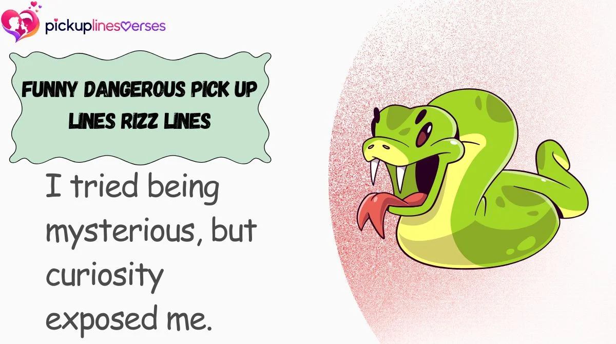Funny Dangerous Pick Up Lines Rizz Lines