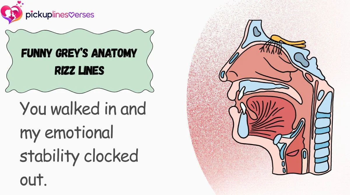 Funny Grey’s Anatomy Rizz Lines