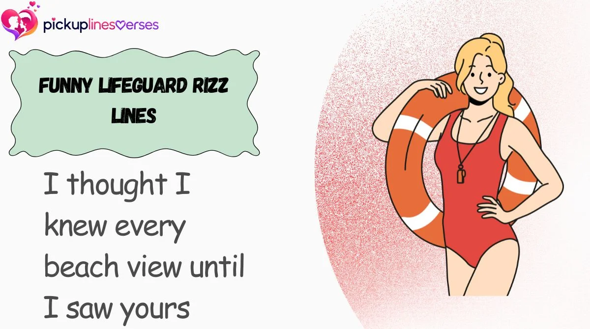Funny Lifeguard Rizz Lines