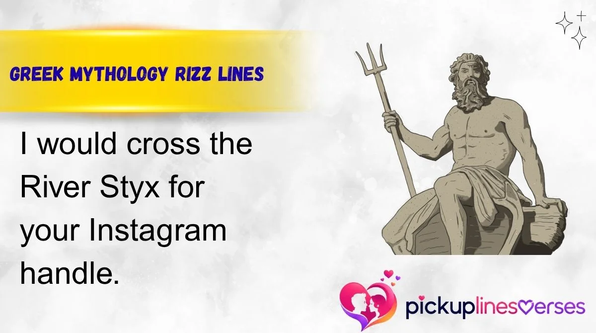 Greek Mythology Rizz Lines