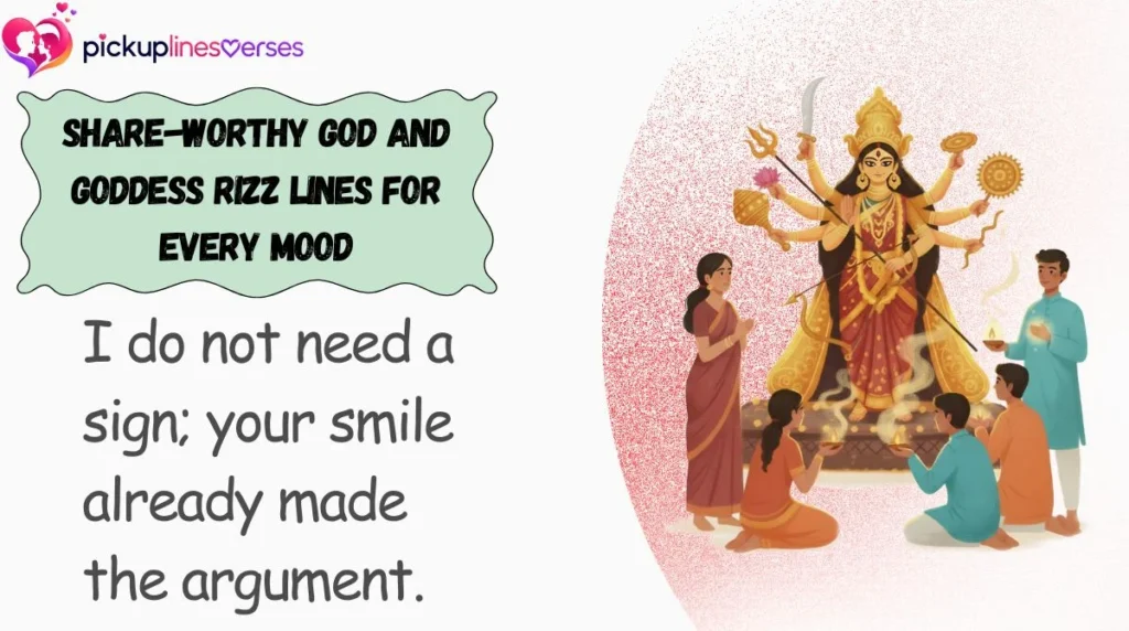 Share-Worthy God and Goddess Rizz Lines for Every Mood