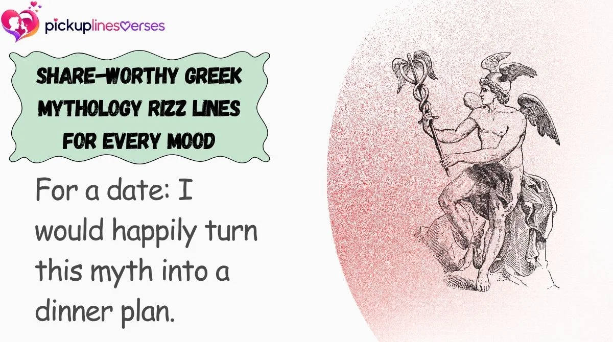 Share-Worthy Greek Mythology Rizz Lines for Every Mood