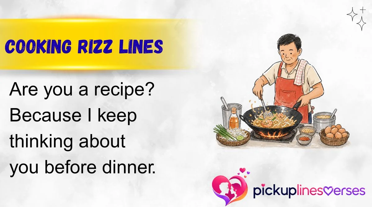 Cooking Rizz Lines