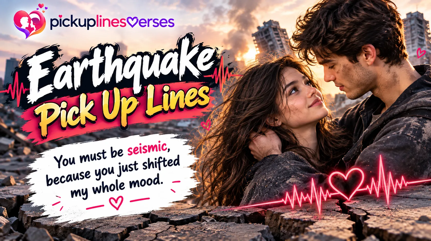 Earthquake Pick Up Lines