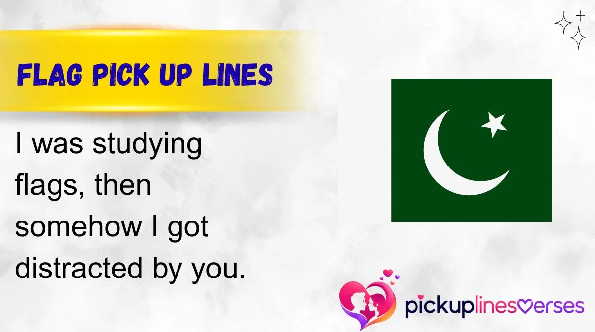 Flag Pick Up Lines