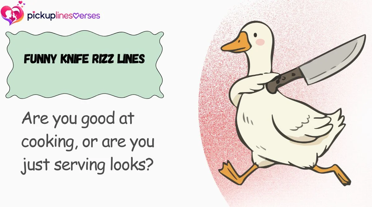 Funny Knife Rizz Lines