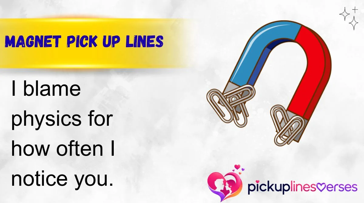 Magnet Pick Up Lines