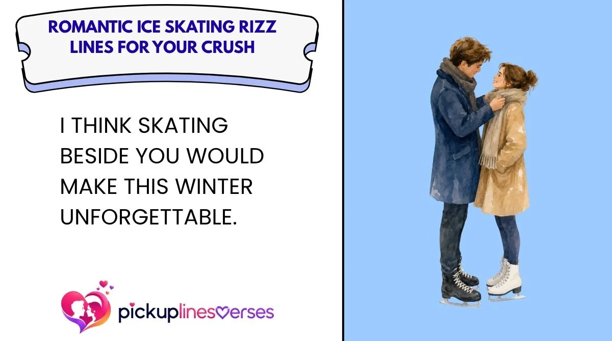 Romantic Ice Skating Rizz Lines for Your Crush