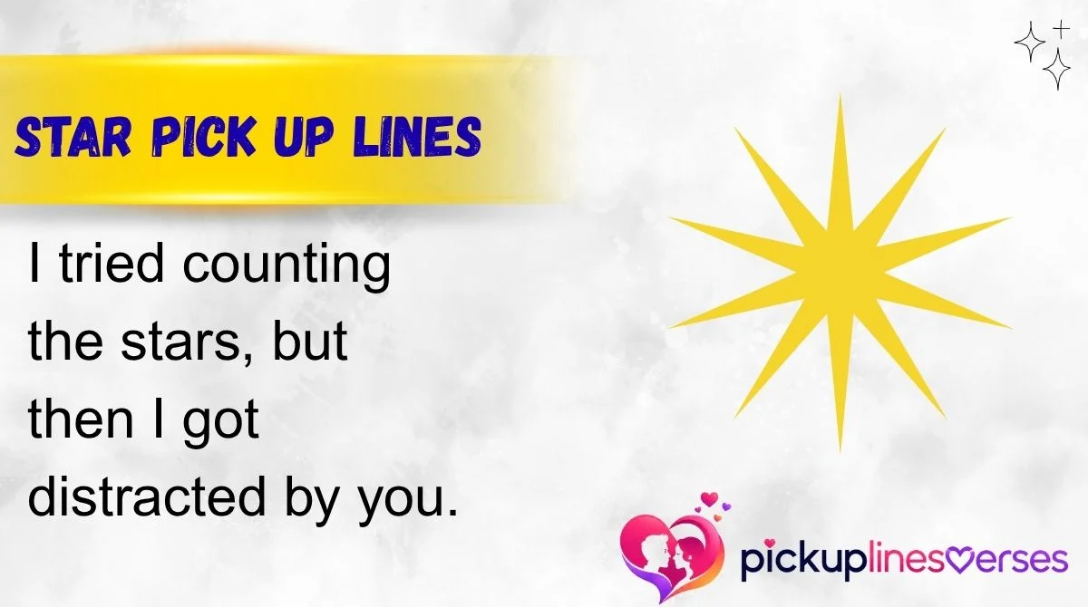 Star Pick Up Lines