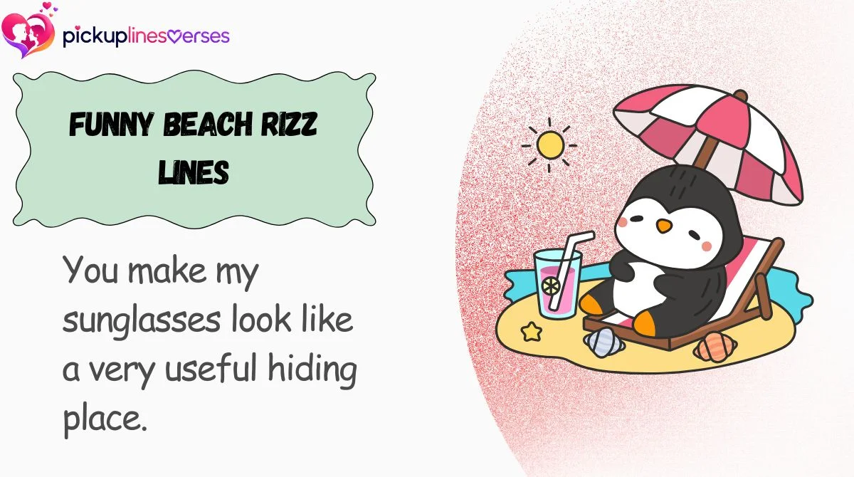 Funny Beach Rizz Lines