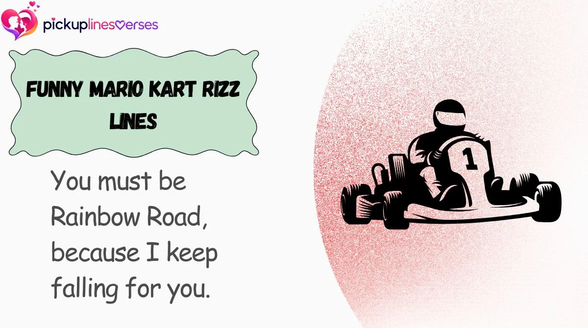 Funny Mario Kart Rizz Lines