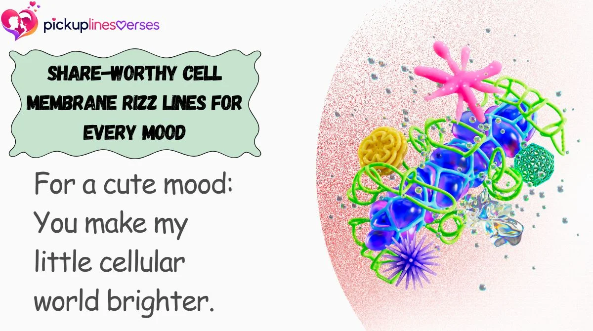 Share-Worthy Cell Membrane Rizz Lines for Every Mood