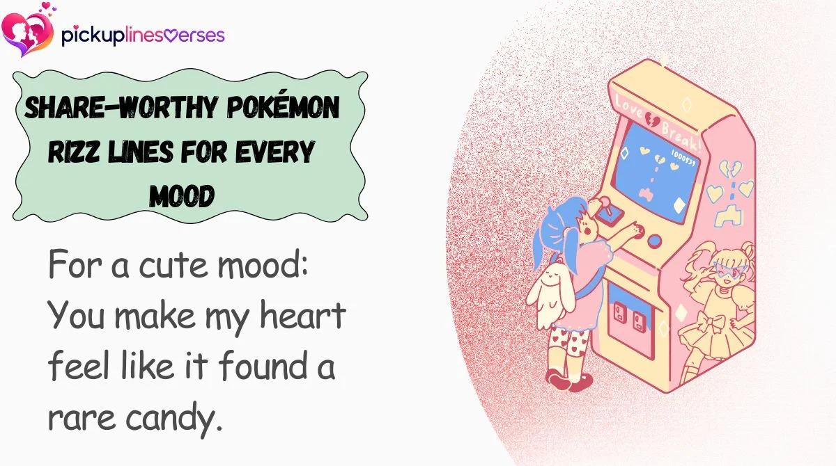 Share-Worthy Pokémon Rizz Lines for Every Mood